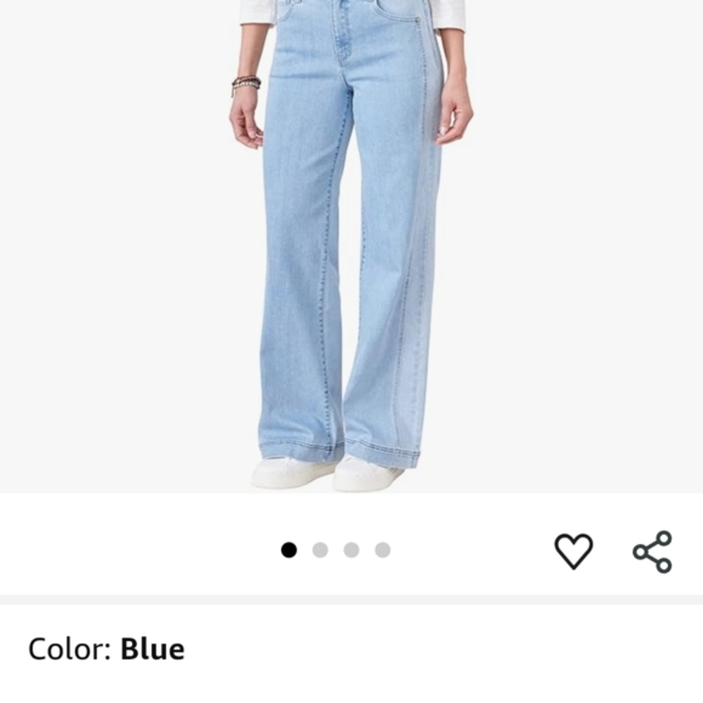 Pale Blue Denim Jeans